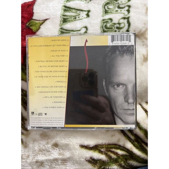 Fields of Gold: The Best of Sting 1984-1994 - Audio‎ CD By Sting - GOOD - Picture 2 of 7